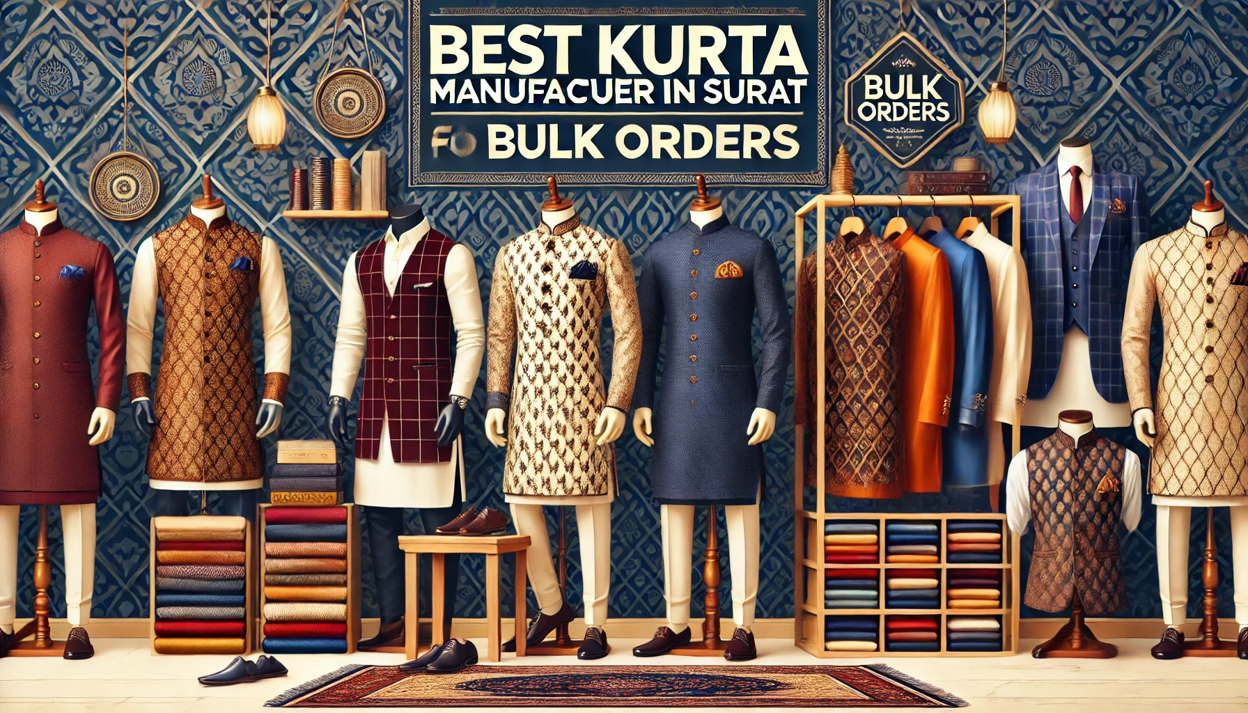 Best Kurta Manufacturer in Surat for Bulk Order – Lakhnavi Store